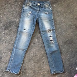 Girls Distressed Jeans